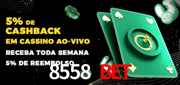 Promoções do cassino ao Vivo 8558 bet